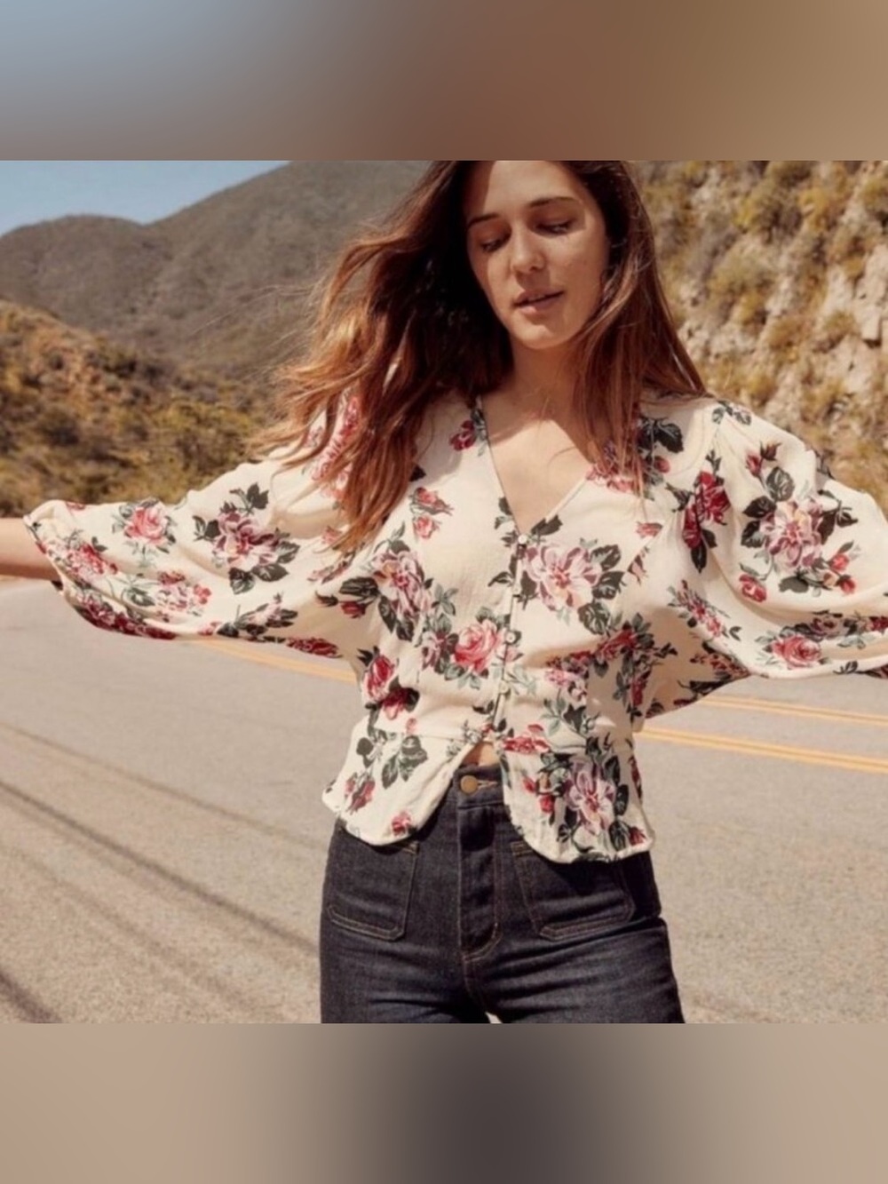 Christy Dawn Emmy Blouse — XS